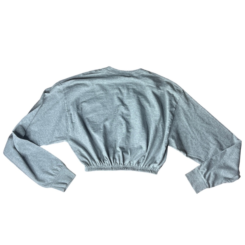 NYU Reworked Longsleeve Crop Top - Picture 4 of 4